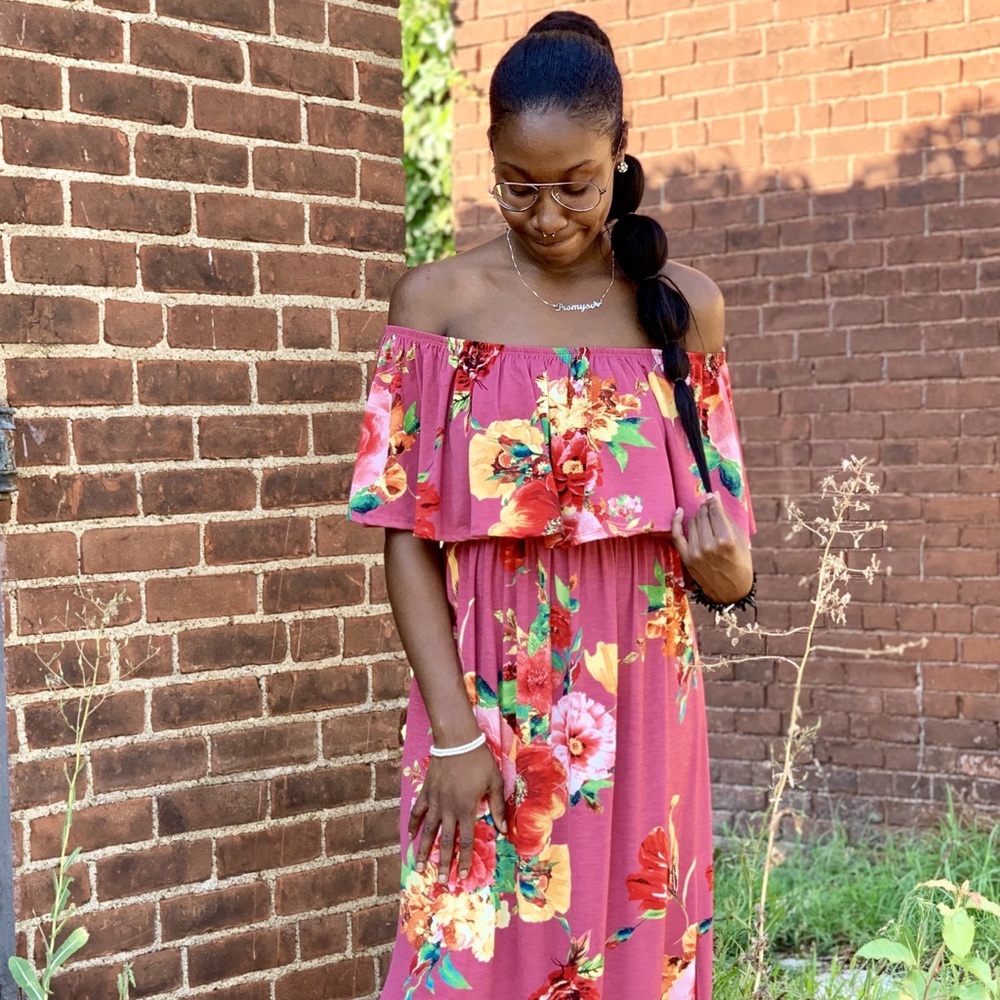 Mad About You Floral Maxi Dress